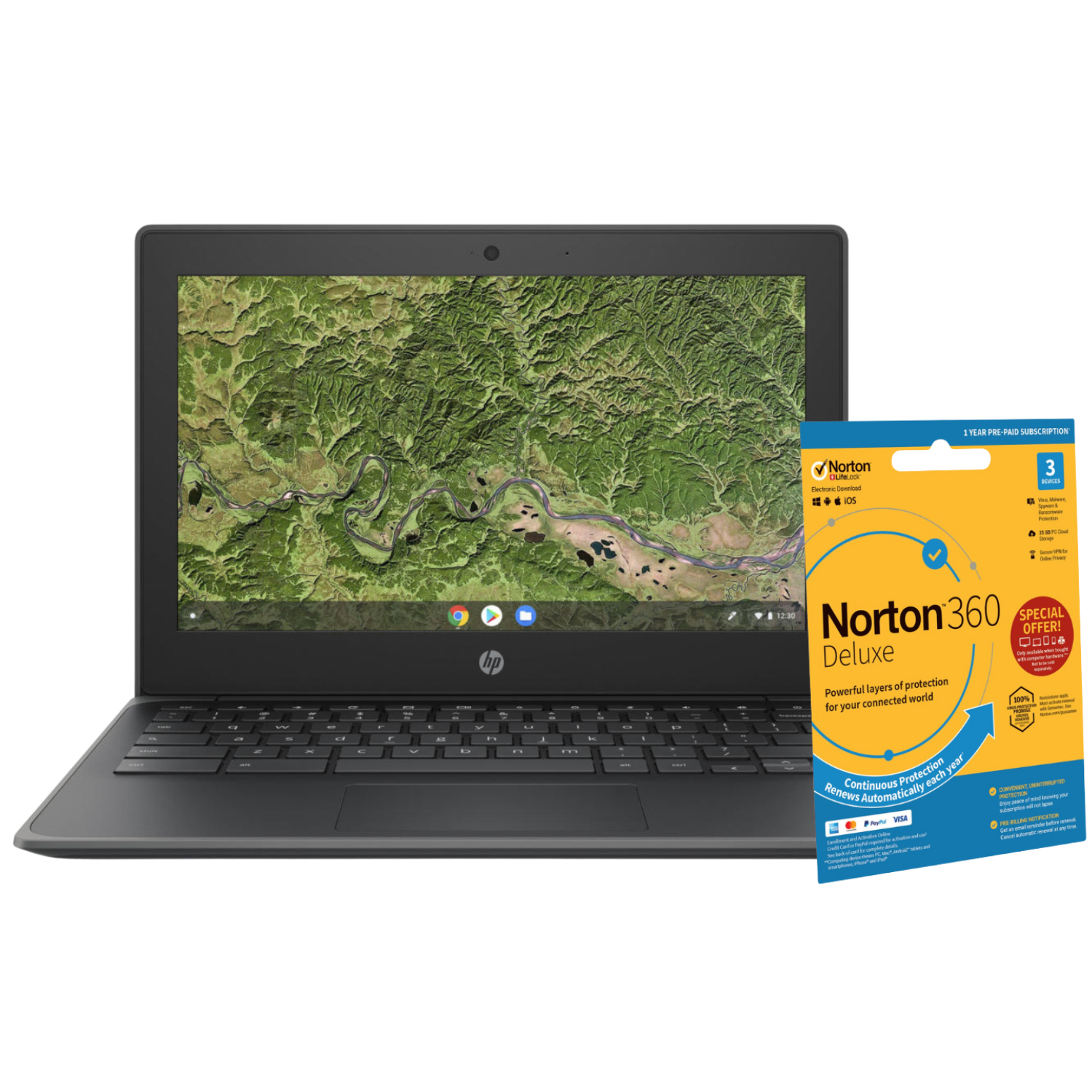 Refurbished HP G8 EE AMD A4 9120C RAM 32GB eMMC 11.6 Inch Chromebook