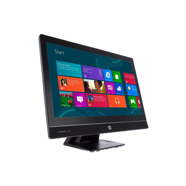Refurbished HP EliteOne 800 G1 Core i5 4670s 8GB 256GB DVD 23 Inch Windows 10 Pro All in One 1 Year warranty