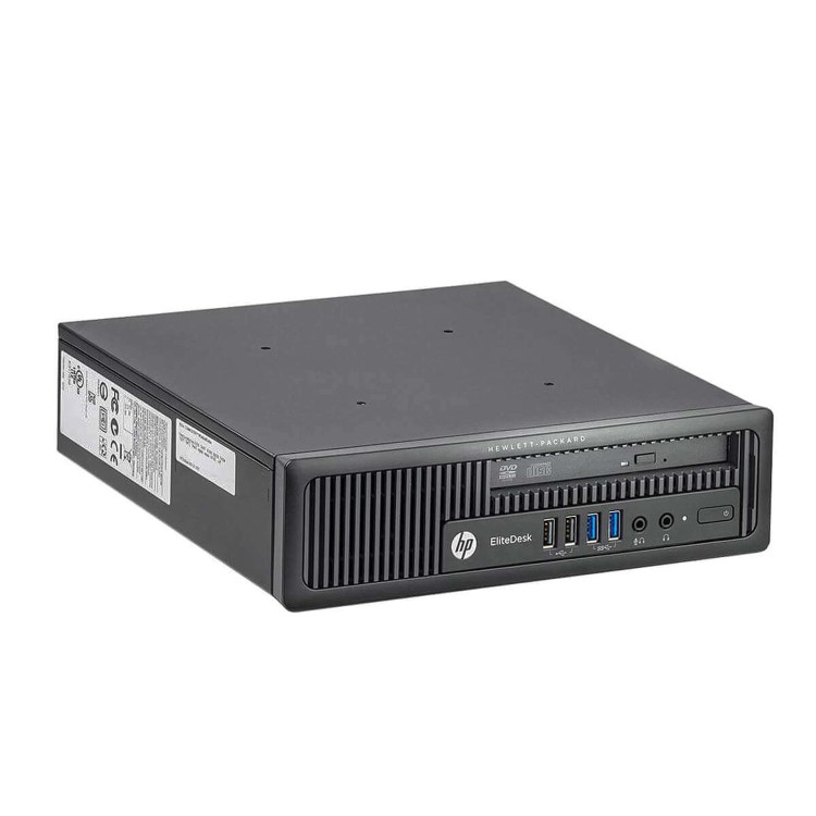 Refurbished HP EliteDesk 800 G1 Core i5 4590 4GB 500GB Windows 10 Professional Desktop