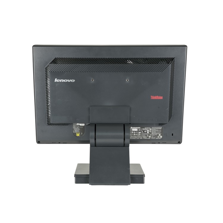 Refurbished Lenovo ThinkVision L197 Widescreen LCD 19 Inch Monitor in Black