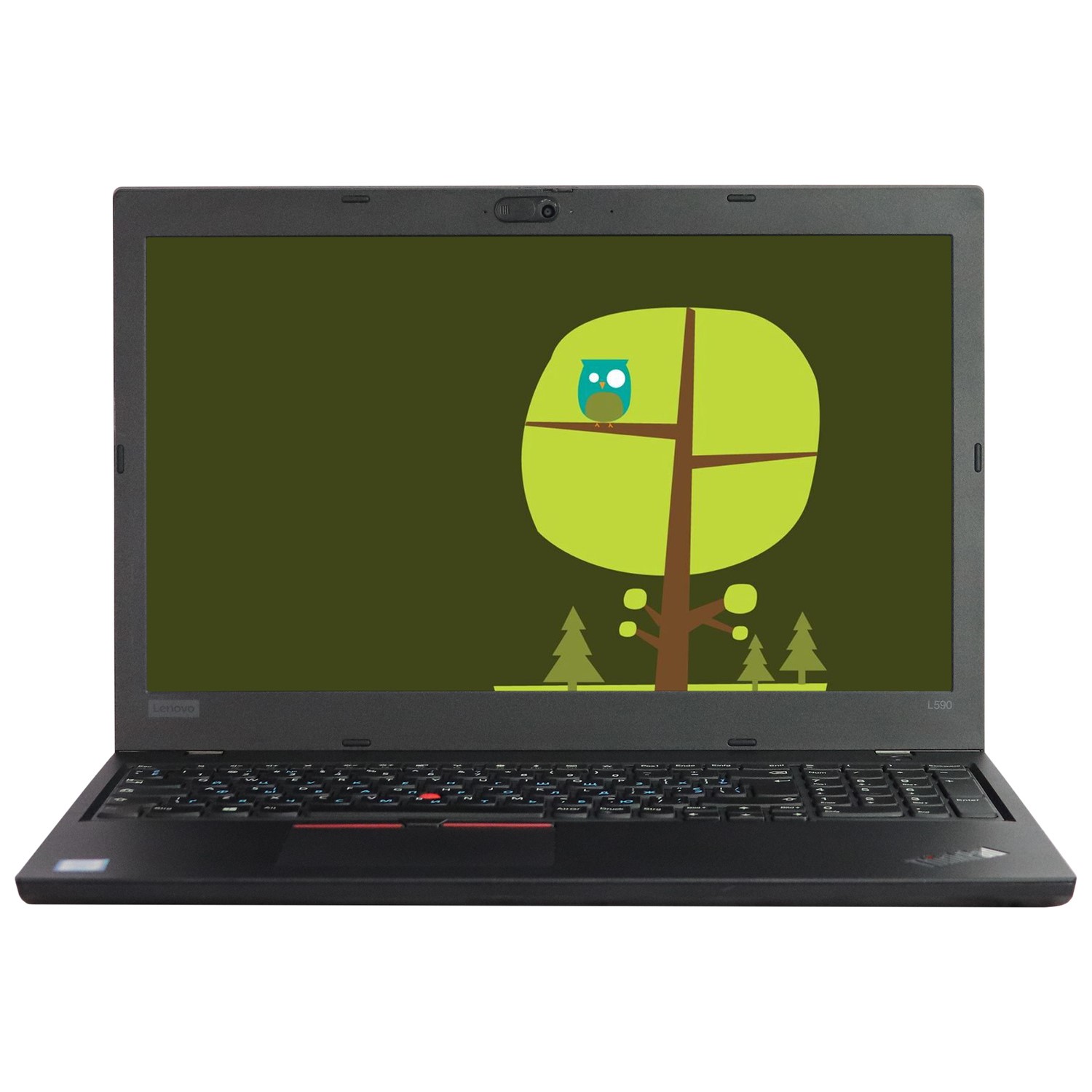 Refurbished ThinkPad L590 Core i7 8th gen RAM 256GB SSD 15.6 Inch Windows 11 Pro Laptop