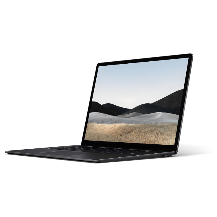 Refurbished Microsoft Surface Laptop 4 Core i7 11th gen 8GB RAM 512GB SSD 15.6 Inch Windows 11 Pro Laptop - Black