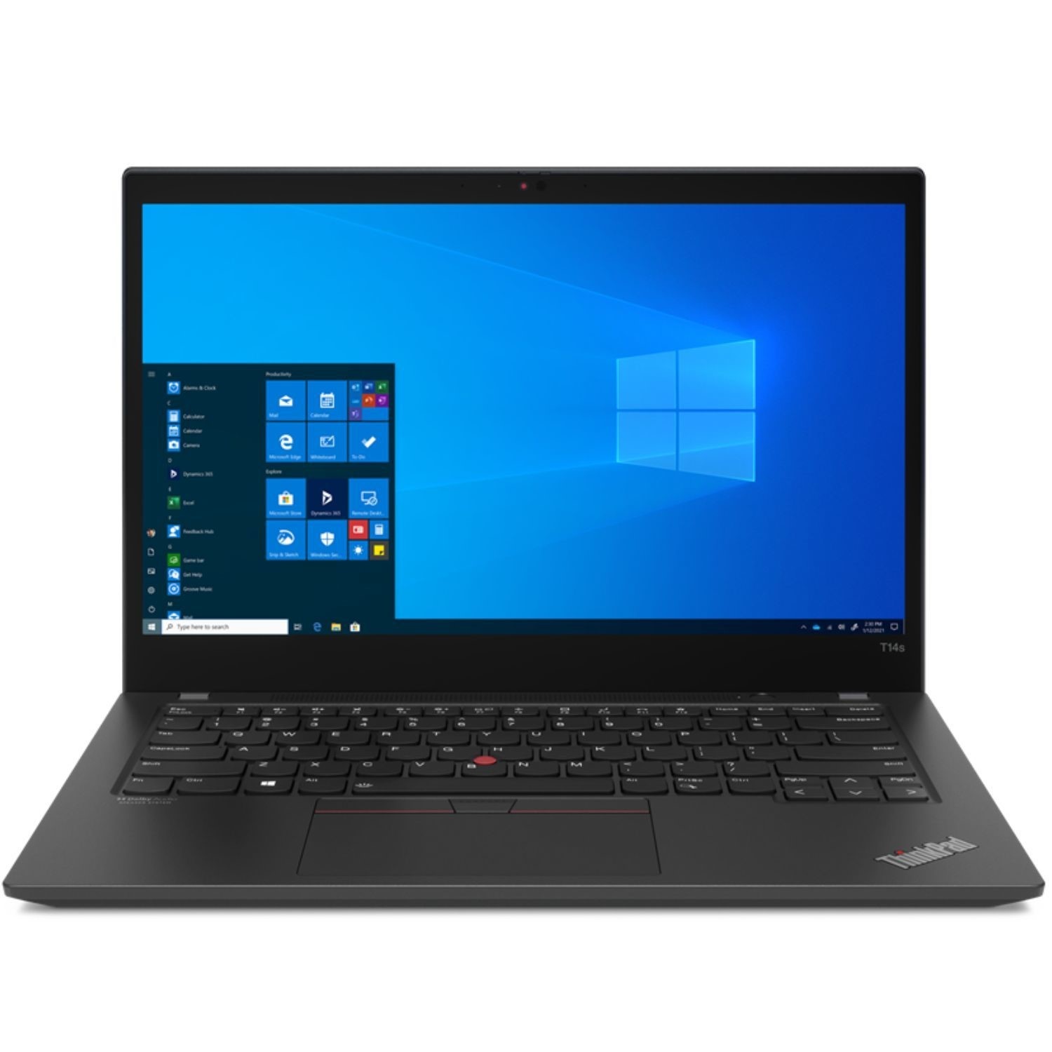 Refurbished ThinkPad T14s G2 Core i7 11th Gen RAM 256GB SSD 14 Inch Windows 11 Pro Laptop