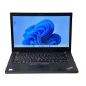 T1/T480i516GB256GBW10P Refurbished Lenovo ThinkPad T480 Core i5 8th Gen 16GB 256GB 14 Inch Windows 11 Professional Laptop