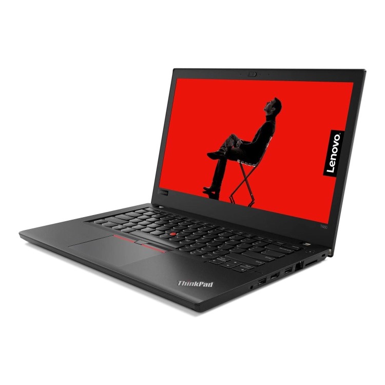 Refurbished Lenovo ThinkPad T480 Core i5 8th gen 8GB 240GB 14 Inch Windows 11 Professional Laptop - 2 Year warranty