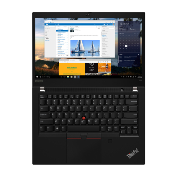 Refurbished Lenovo ThinkPad T490 Core i7 8th gen 16GB RAM 256GB SSD 14 Inch Windows 11 Pro Laptop