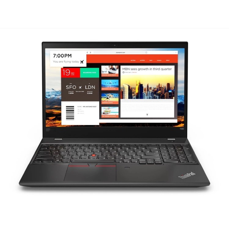 Refurbished Lenovo ThinkPad T580 Intel Core i5 8th gen 8GB RAM 256GB SSD 15.6 Inch Windows 11 Pro Laptop