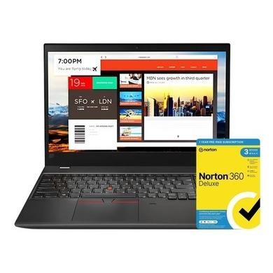 Refurbished Lenovo ThinkPad T580 Core i7 8th gen 16GB 256GB 15.6 Inch Windows 11 Professional Laptop