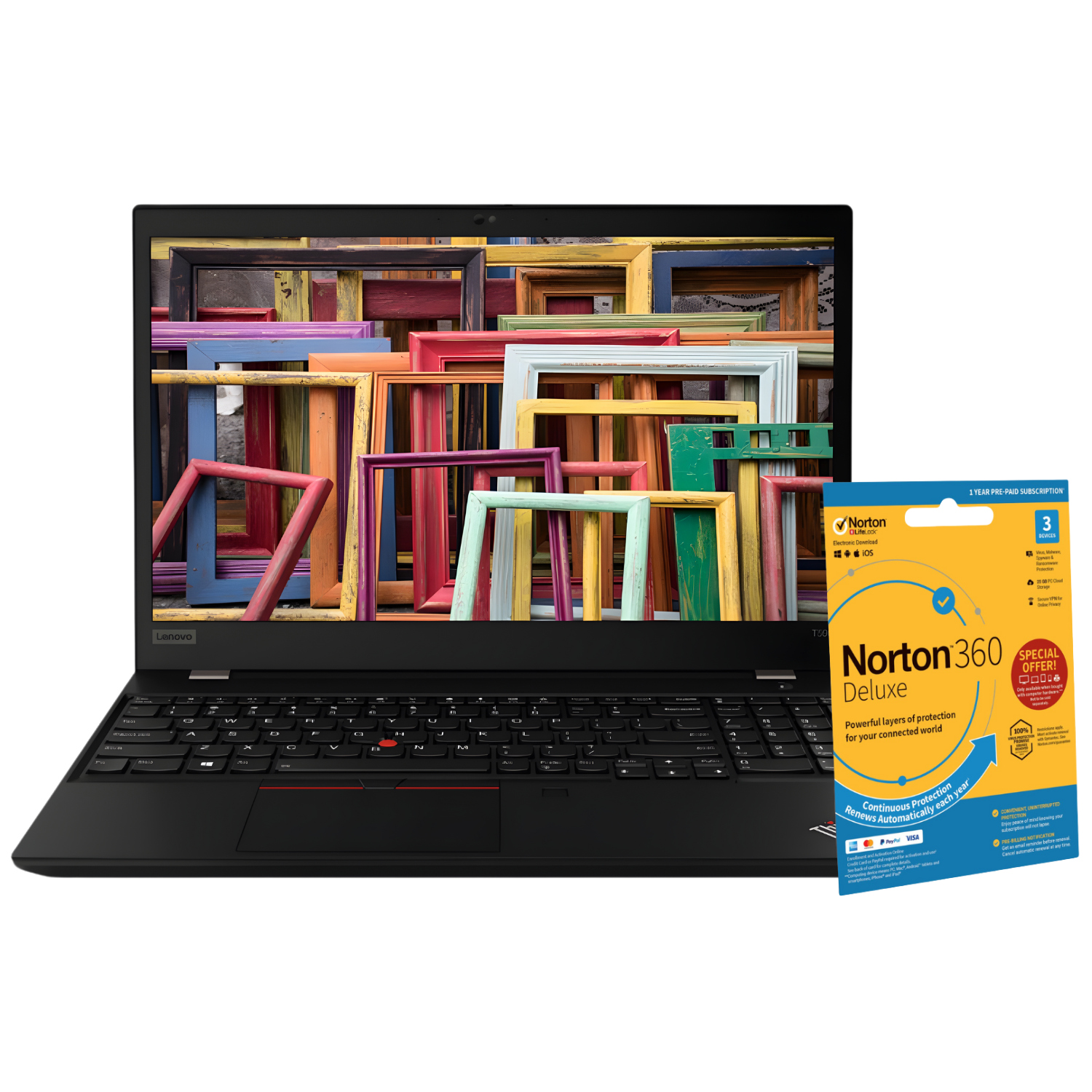 Refurbished ThinkPad T590 Core i5 8th gen RAM 256GB SSD 15.6 Inch Windows 11 Pro Laptop