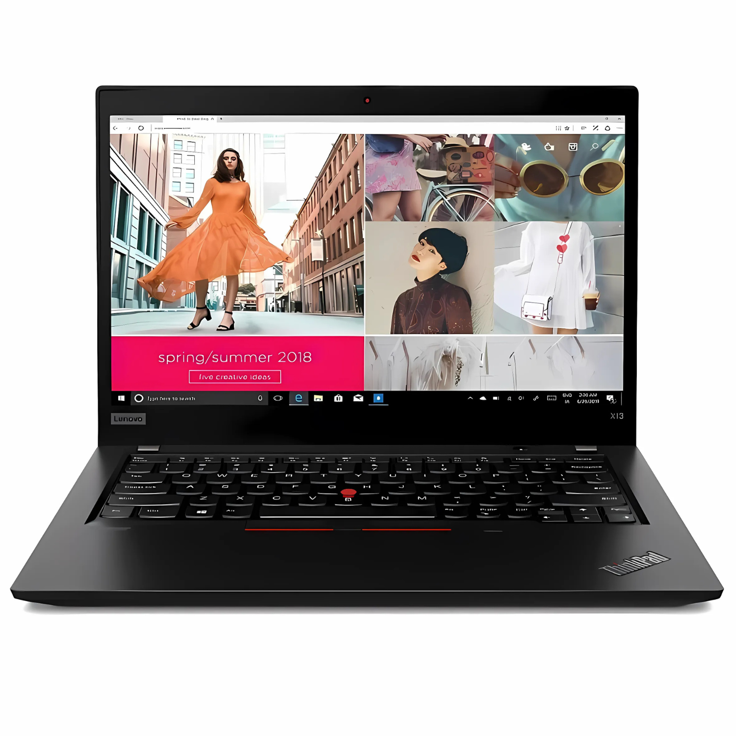 Refurbished ThinkPad X13 AMD Ryzen 5 RAM 256GB SSD 13.3 Inch Touchscreen Windows 11 Pro Laptop