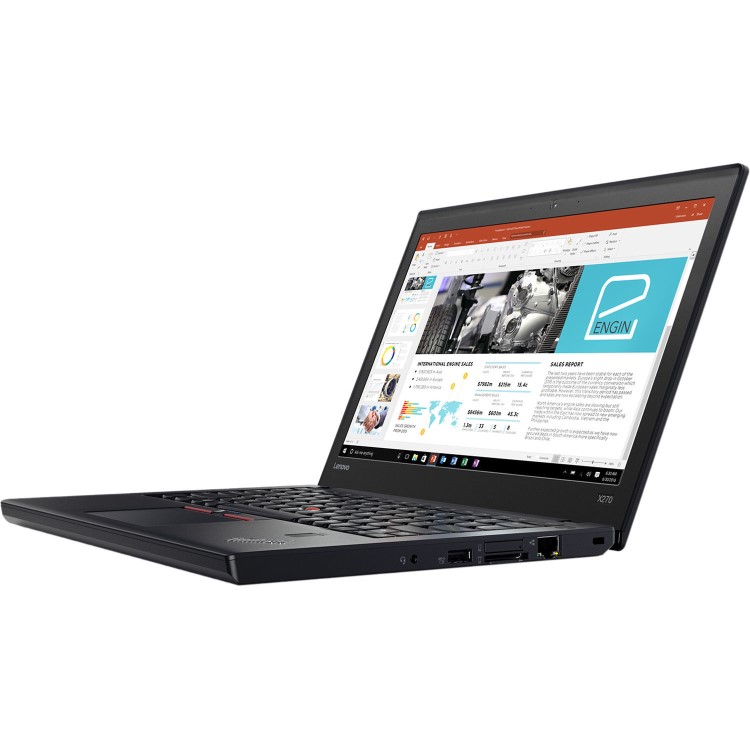 Refurbished Lenovo ThinkPad X270 Core i5 6th gen 16GB 256GB 12 Inch Windows 10 Professional Laptop