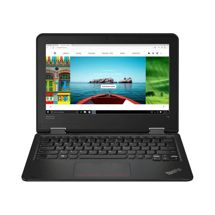 Refurbished Lenovo Yoga 11e Core m5-6Y74 4GB 128GB 11.6 Inch Touchscreen Windows 10 Professional Laptop