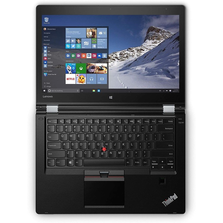 Refurbished Lenovo ThinkPad Yoga 460 Core i5 6200U 8GB 256GB SSD 14 Inch Windows 10 Professional Touchscreen Laptop