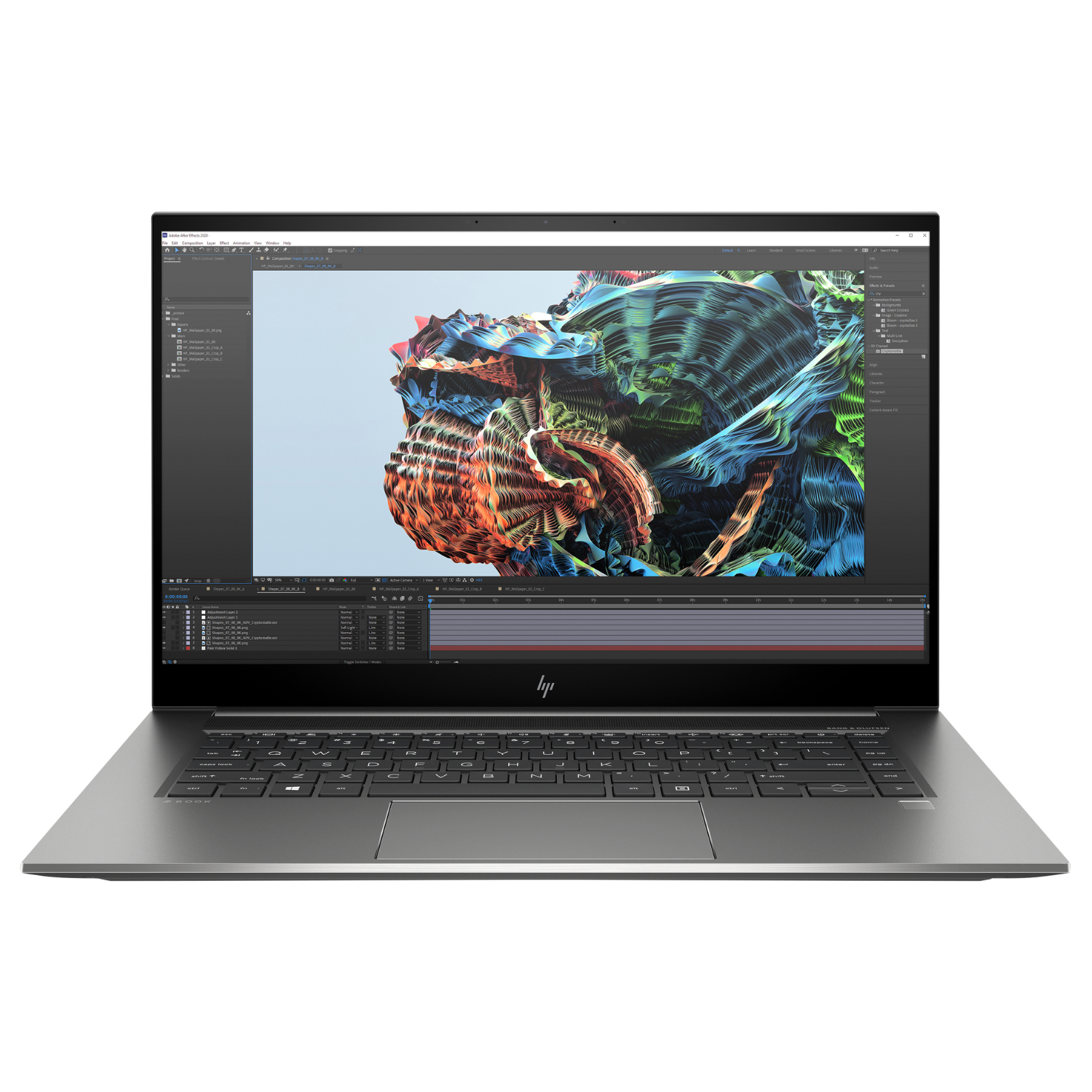 Refurbished HP ZBook Studio 15 G8 Core i7 11th gen RAM 512GB SSD RTX A2000 15.6 Inch Windows 11 Pro Laptop