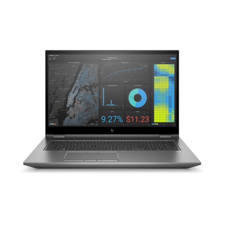 Refurbished HP Zbook Fury 17 Core i7 10th gen 32GB 1TB Quadro T1000 17 Inch Windows 11 Professional Laptop