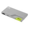 Trust PowerBank 3000T Thin Portable Charger - Grey/Green