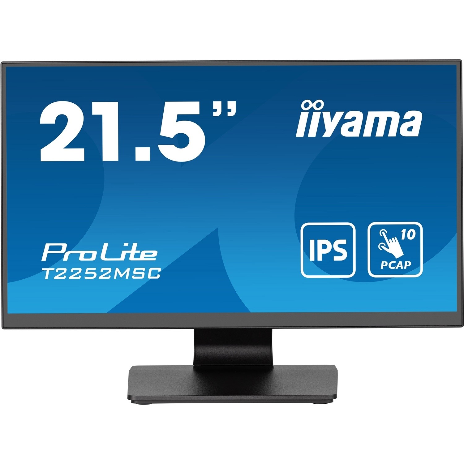 Iiyama Prolite T2252msc-B2 21.5 Ips Full Hd Touchscreen Monitor Black, Laptops Direct - T2252MSC-B2