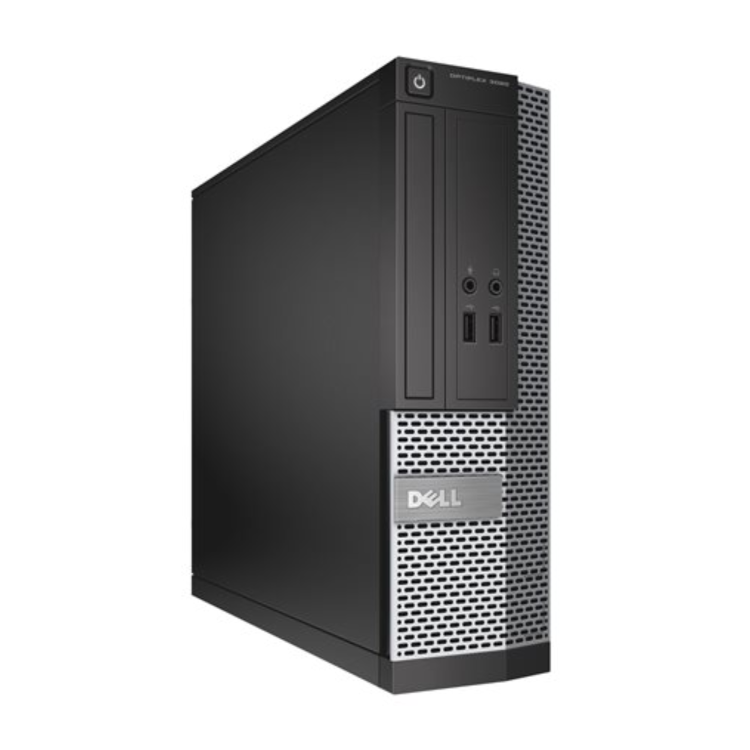 Refurbished Dell OptiPlex 3020 SFF Core i3 4150 4GB RAM 500GB HDD Windows 7 Pro Desktop PC