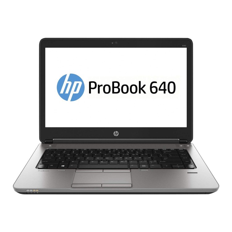 Refurbished HP ProBook 640 G1 Core i3 8GB 256GB 14 Inch Windows 10 Professional Laptop
