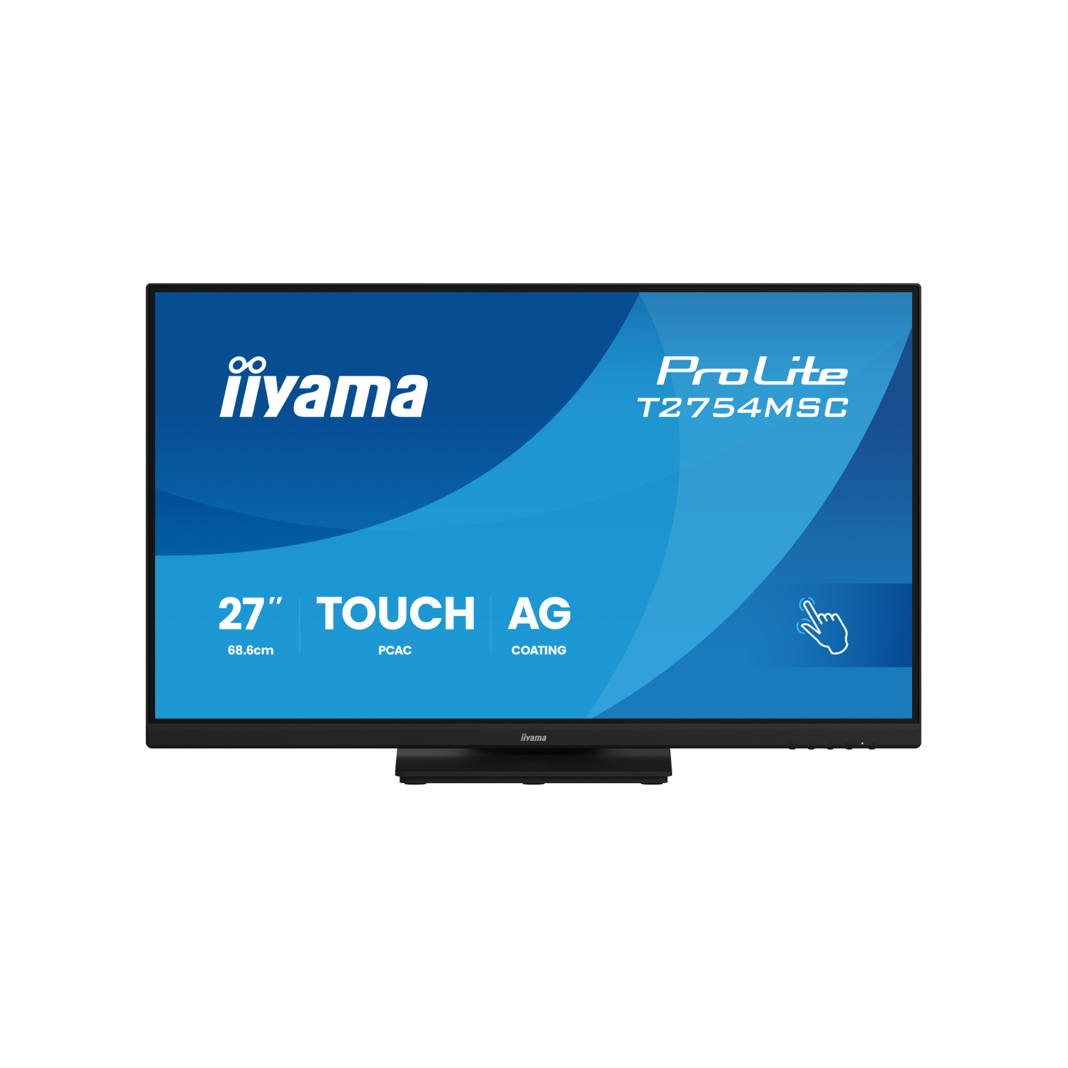 Iiyama Prolite T2754msc 27 Ips Full Hd 1O Point Touchscreen Monitor Black, Laptops Direct - T2754MSC-B2AG