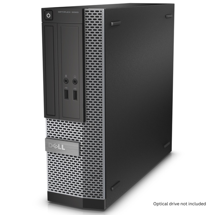 Refurbished Dell Optiplex 3020 Core i3 4th gen 8GB RAM 256GB SSD Windows 11 Pro SFF Desktop PC