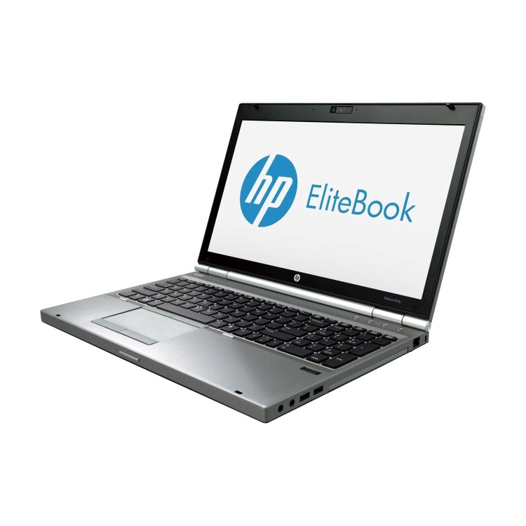 Refurbished HP EliteBook 8570P Core i5-3230M 8GB 128GB 15.6 Inch Windows 10 Professional Laptop