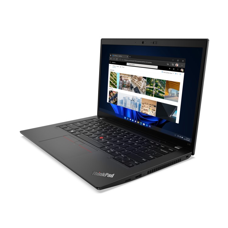 Refurbished Lenovo ThinkPad 14 Inch Laptop with Laptop Backpack and Genius NX-7000 Wireless Mouse Black