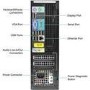Refurbished Dell 7010 Core i7-3770 8GB 256GB SSD Windows 10 Professional Desktop