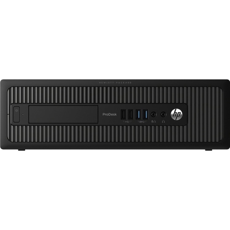 Refurbished HP ProDesk 600 G1 Core i3 4130 4GB 500GB DVD Windows 10 Professional SFF Desktop