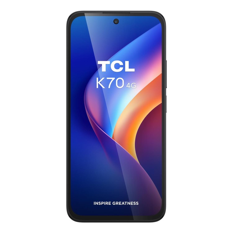 TCL K70 4G Midnight Black 6.8" 128GB 4G Unlocked & SIM Free Smartphone