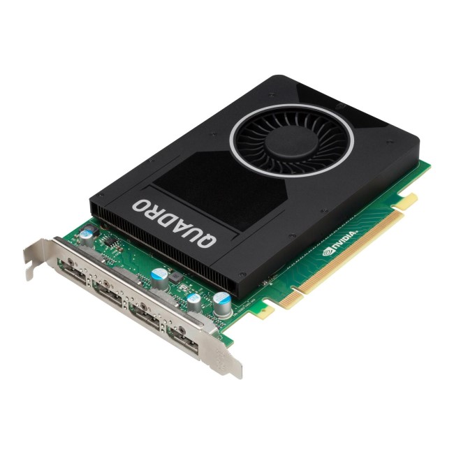 Hewlett Packard NVIDIA Quadro M2000 - Graphics card - Quadro M2000 - 4 GB GDDR5 - PCIe 3.0 x16 - 4 x DisplayPort - for Workstation Z240 CMT Z440 Z640 Z840