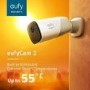 GRADE A2 - EufyCam 2 1080p HD Wireless Add on Camera 