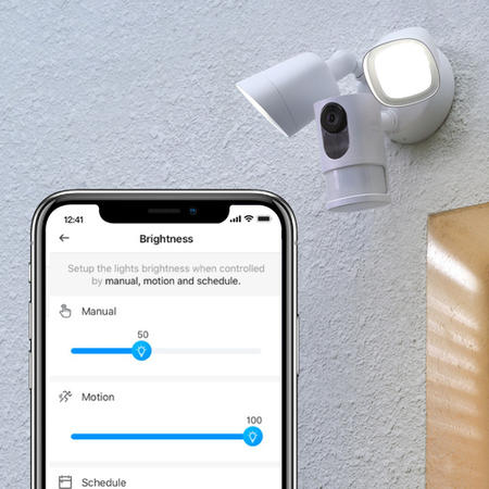 Eufy 2K Ultra HD Floodlight Camera White