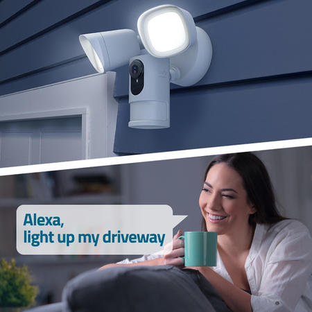 Eufy 2K Ultra HD Floodlight Camera White