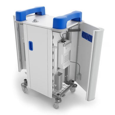 LapCabby TabCabby 16H Compact Store Charge & Sync Trolley