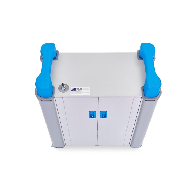 LapCabby TabCabby 32H Compact - Tablet and USB devices up to 11" Charging Trolley