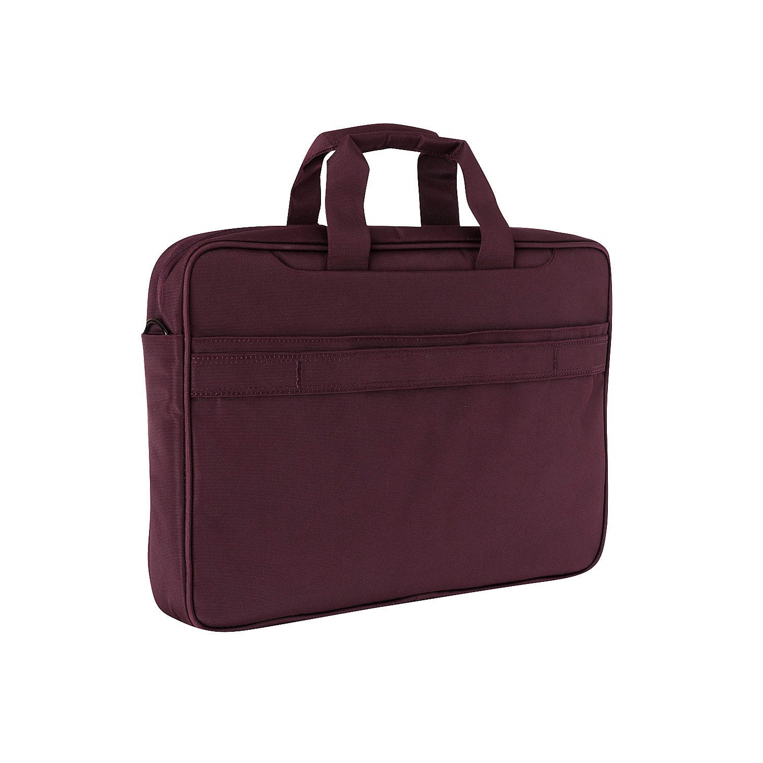 Tech Air 15.6" Modern Classic Top Loader Laptop Briefcase Plum