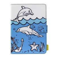 Tech Air 7-8" Universal Doodle Tablet Case - Dolphin Tech Air 7-8" Universal Doodle Tablet Case - Dolphin