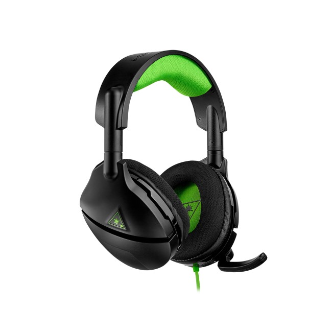 Box Opened Turtle Beach Stealth 300X Gaming Headset in Black & Green