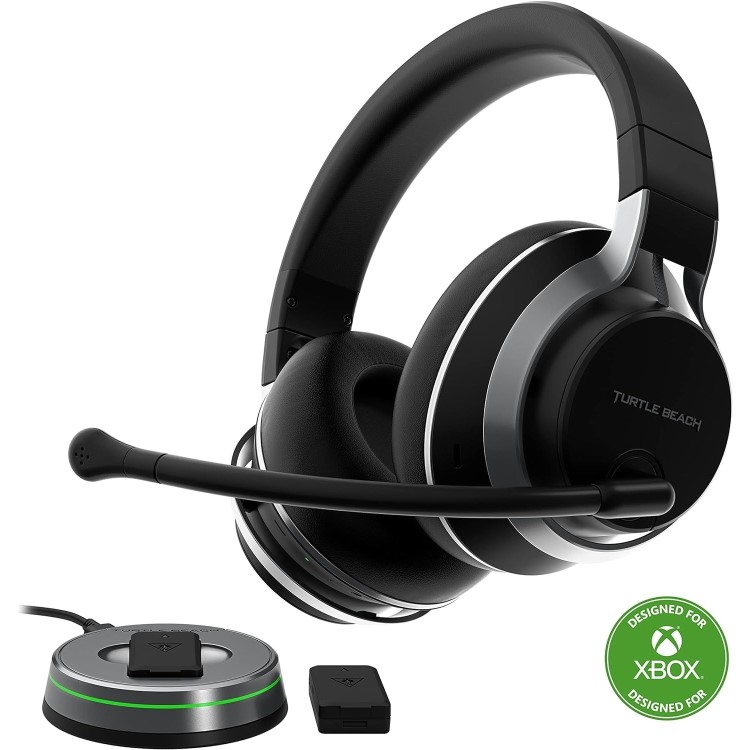 Turtle Beach Stealth Pro Wireless Noise-Cancelling Gaming Headset in Black