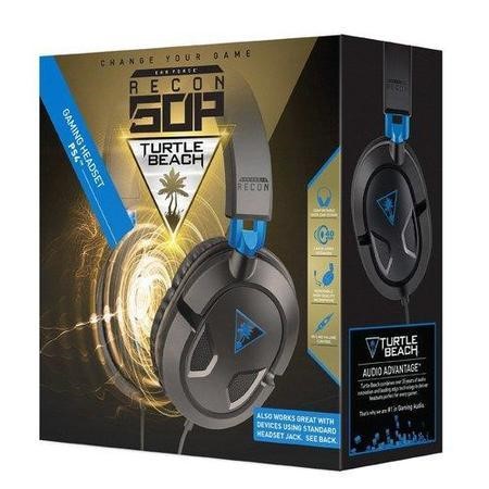 Turtle Beach Ear Force Recon 50P Gaming Headset Black Blue