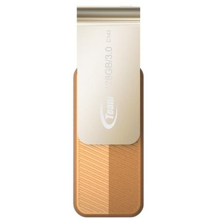 Team C143 128GB USB 3.0 Flash Drive - Bronze
