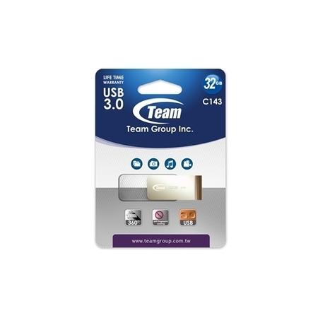 Team Color Series C143 32GB USB 3.0 White USB Flash Drive