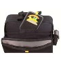 Targus 17 Laptop Carry Case - Black_Silver Nylon with Yellow Stitching