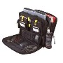 Targus 17 Laptop Carry Case - Black_Silver Nylon with Yellow Stitching
