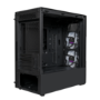 Cooler Master TD300 Mesh Tower PC Case - Black