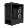 Cooler Master MasterBox TD300 Mesh RGB Mini Tower Gaming PC Case Black