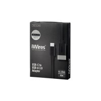 Techlink iWires Type C USB-C Plug to USB-A 3.0 Socket Adapter