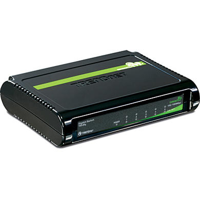 TRENDnet TEG-S5G GREENnet Unmanaged Switch 5-Port 10/100/1000Mbps Version v1.0R