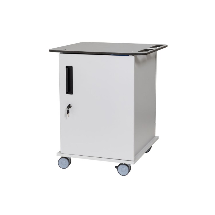 TekCharge Single Door 12 Laptops or Chromebook up to 17" Charging Trolley